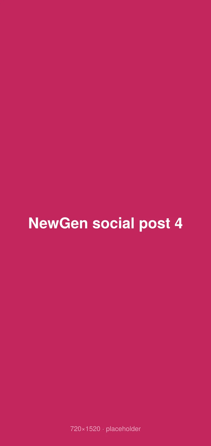NewGen social post 4