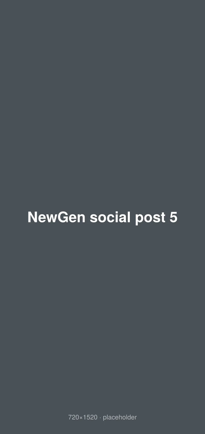 NewGen social post 5