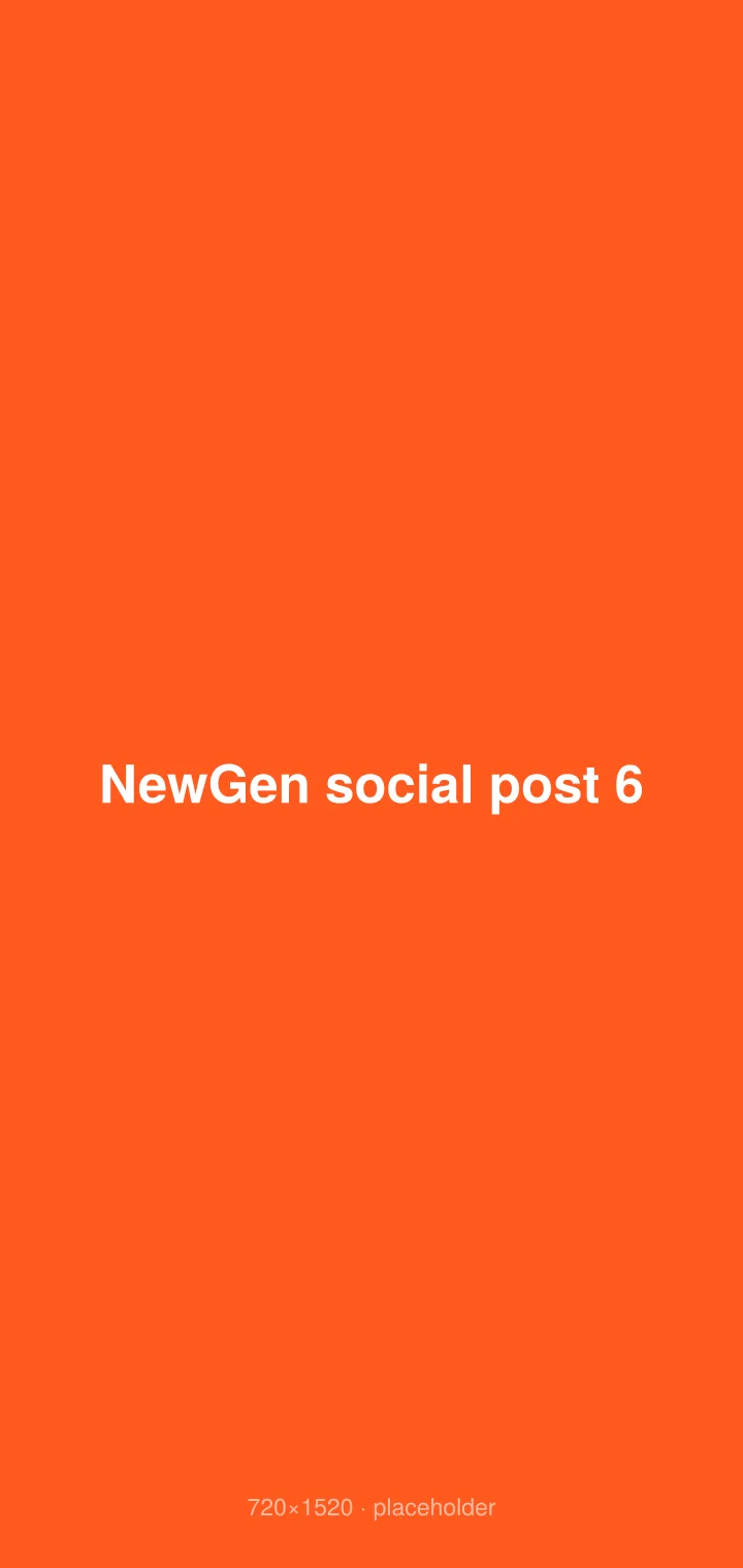 NewGen social post 6
