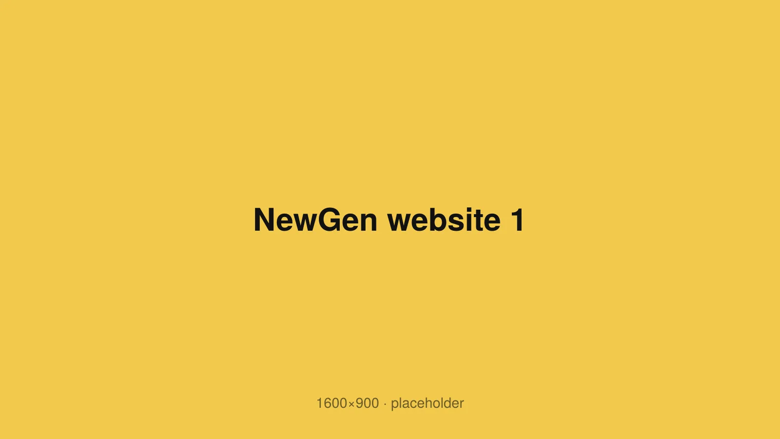 NewGen website 1