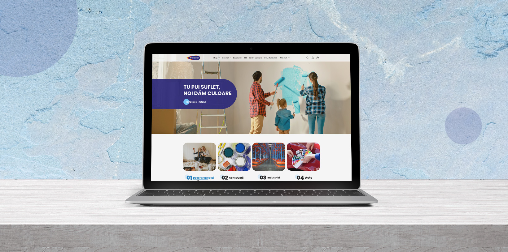 Policolor website 1