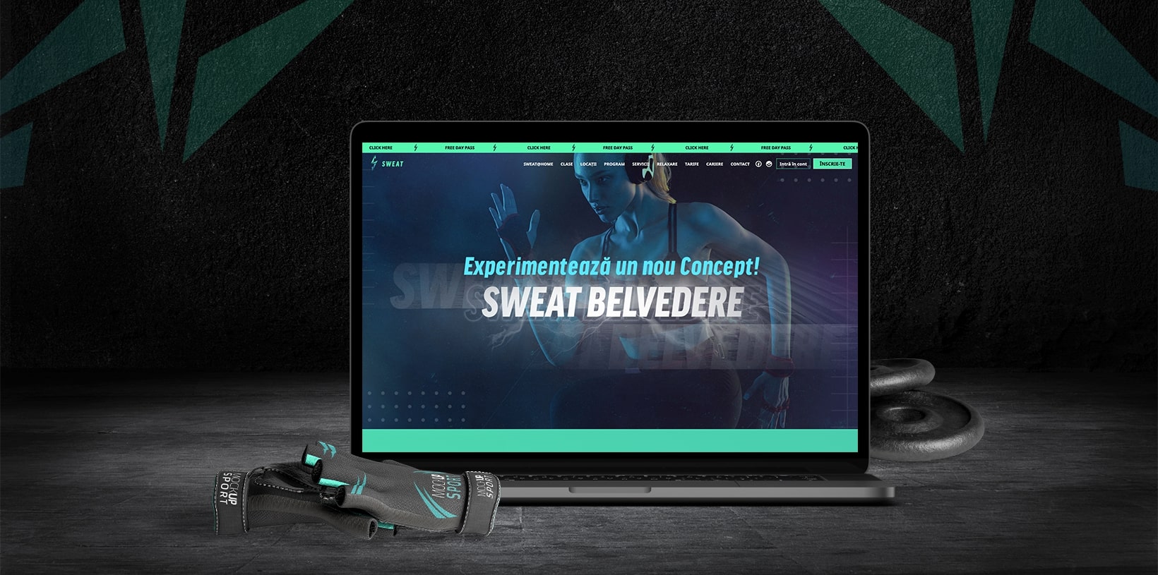 Sweat website 1