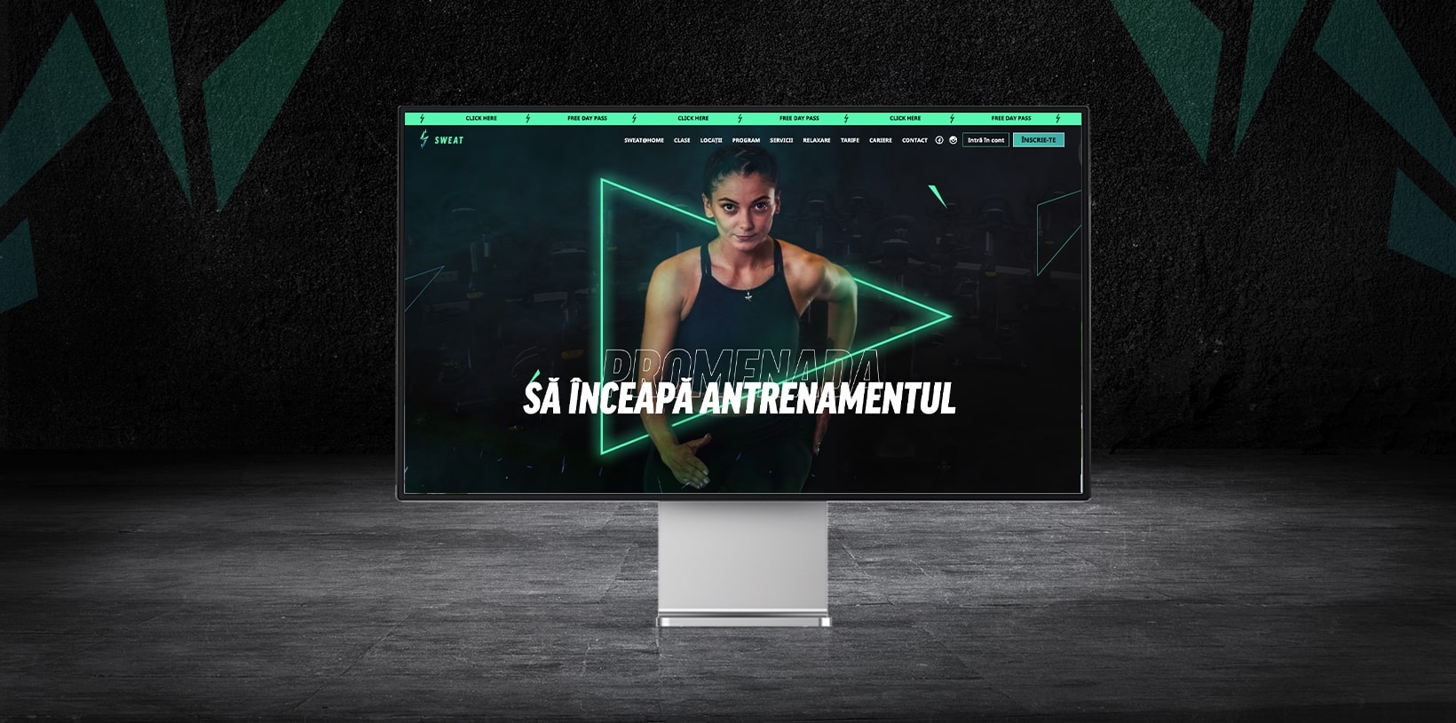 Sweat website 3