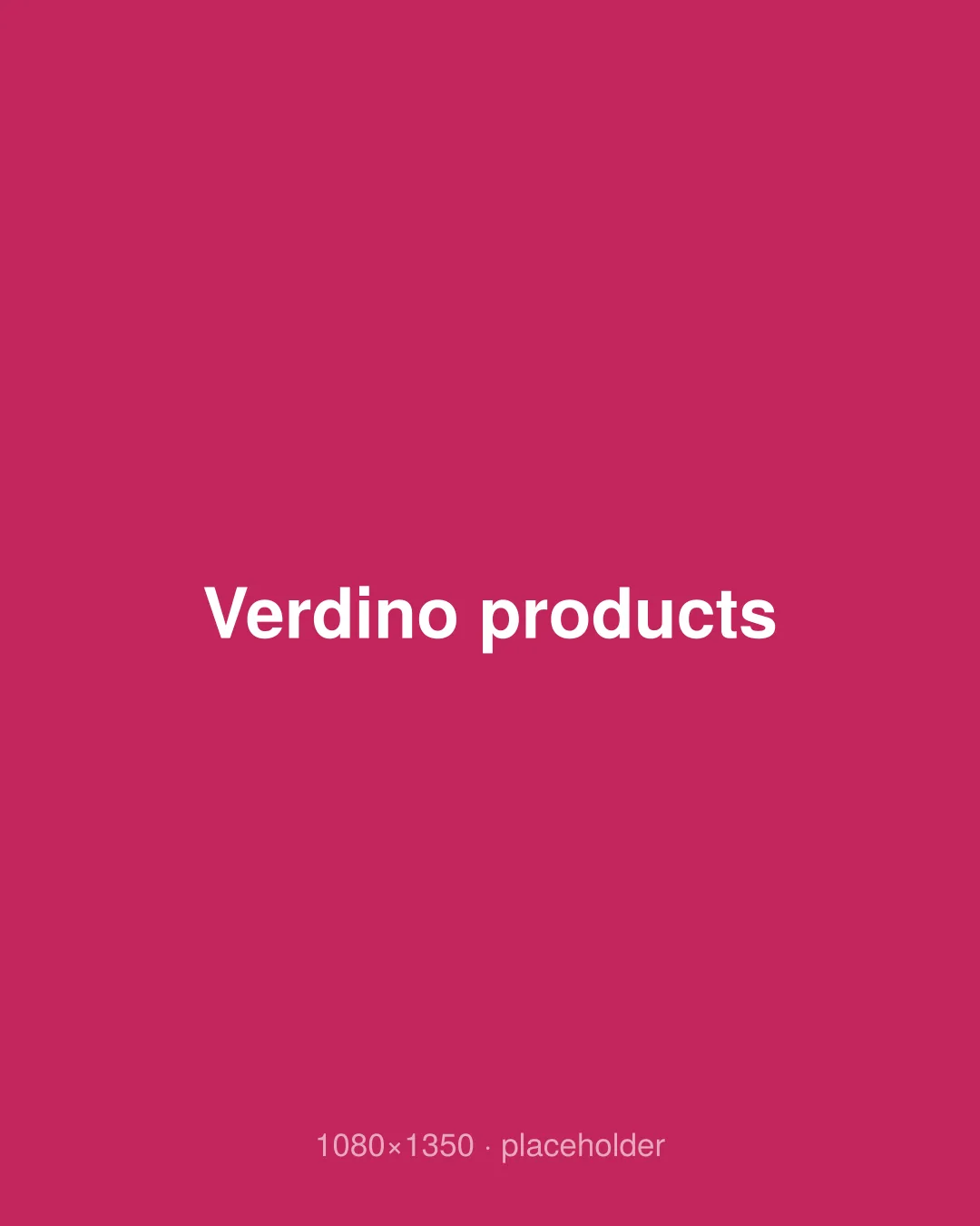 Verdino products
